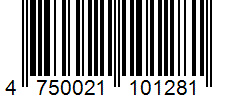 Barcode 4750021101281