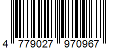 Barcode 4779027970967