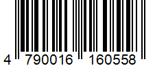Barcode 4790016160558