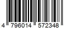 Barcode 4796014572348