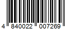 Barcode 4840022007269