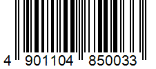 Barcode 4901104850033