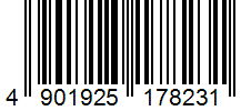 Barcode 4901925178231