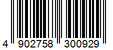 Barcode 4902758300929