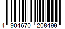 Barcode 4904670208499
