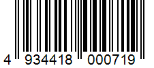 Barcode 4934418000719
