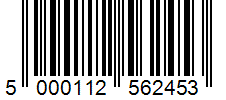 Barcode 5000112562453