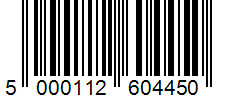 Barcode 5000112604450