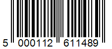 Barcode 5000112611489