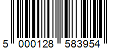 Barcode 5000128583954