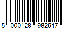 Barcode 5000128982917