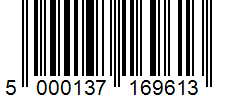Barcode 5000137169613