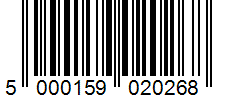 Barcode 5000159020268
