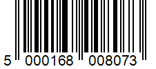 Barcode 5000168008073