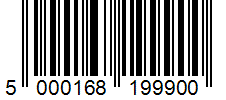Barcode 5000168199900