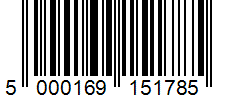 Barcode 5000169151785