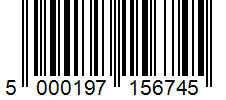 Barcode 5000197156745
