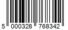 Barcode 5000328768342