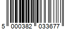 Barcode 5000382033677