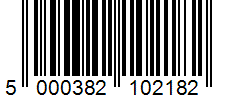 Barcode 5000382102182