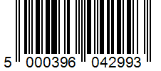 Barcode 5000396042993