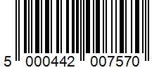 Barcode 5000442007570