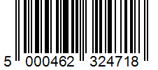 Barcode 5000462324718