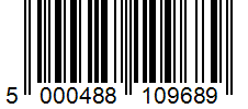 Barcode 5000488109689