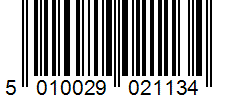 Barcode 5010029021134