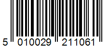 Barcode 5010029211061