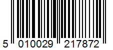 Barcode 5010029217872
