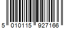 Barcode 5010115927166