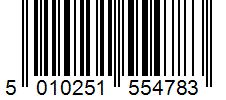 Barcode 5010251554783