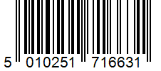 Barcode 5010251716631