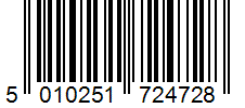Barcode 5010251724728