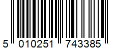 Barcode 5010251743385