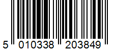 Barcode 5010338203849