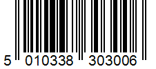 Barcode 5010338303006