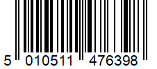 Barcode 5010511476398