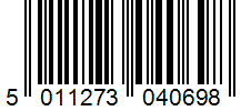 Barcode 5011273040698