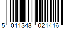 Barcode 5011348021416