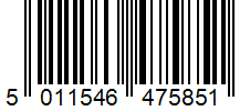 Barcode 5011546475851