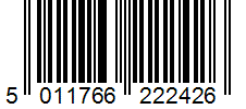 Barcode 5011766222426