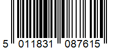 Barcode 5011831087615