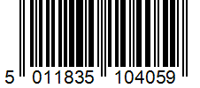 Barcode 5011835104059