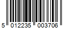 Barcode 5012235003706