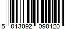 Barcode 5013092090120