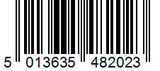 Barcode 5013635482023