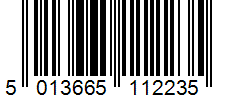 Barcode 5013665112235
