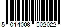 Barcode 5014008002022